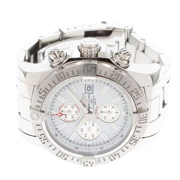 BREITLING Super Avenger II A13371 Chronograph Automatic Men's Watch - Picture 2 of 11